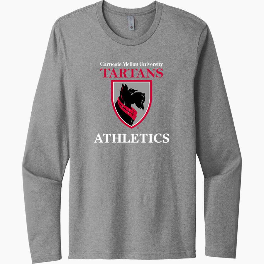 CARNEGIE MELLON UNIVERSITY TARTANS Next Level Men's Cotton Long Sleeve T-Shirt