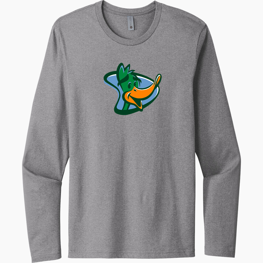 Delta College Pioneers Next Level Men's Cotton Long Sleeve T-Shirt