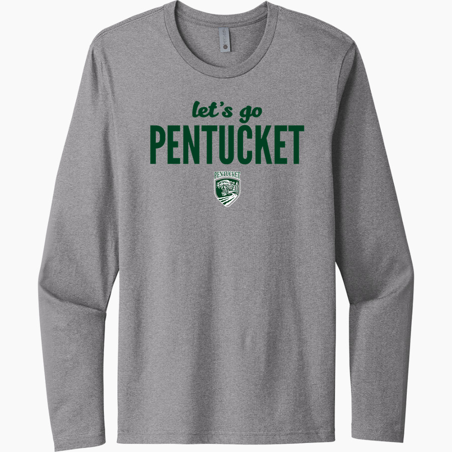 Pentucket Regional The Official Online Store Next Level Men's Cotton Long Sleeve T-Shirt