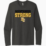 Everest Academy <span class="pdp-name-mascot">Everest Mountaineers</span> Next Level Men's Cotton Long Sleeve T-Shirt Front Thumbnail