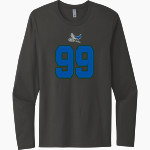 Seacrest Stingrays <span class="pdp-name-mascot">Seacrest Stingrays</span> Next Level Men's Cotton Long Sleeve T-Shirt Front Thumbnail