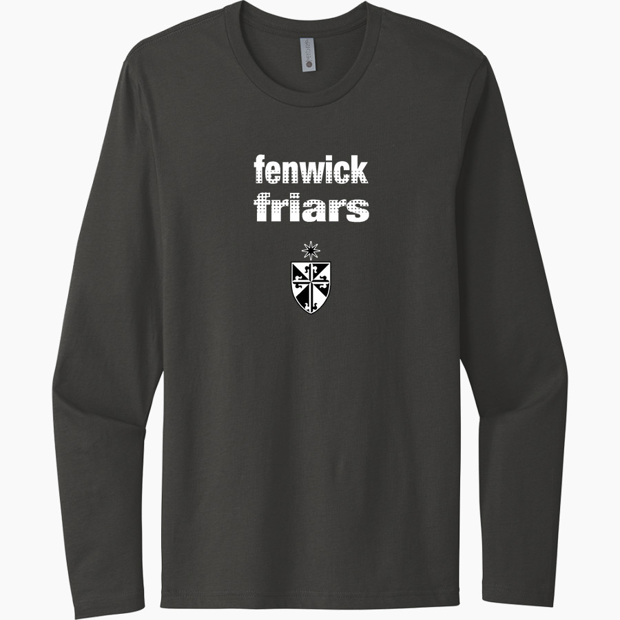 Fenwick Friars The Official Online Store <span class="pdp-name-mascot">Fenwick Friars</span> Next Level Men's Cotton Long Sleeve T-Shirt