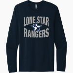 LONE STAR HIGH SCHOOL RANGERS <span class="pdp-name-mascot">LONE STAR RANGERS</span> Next Level Men's Cotton Long Sleeve T-Shirt Front Thumbnail