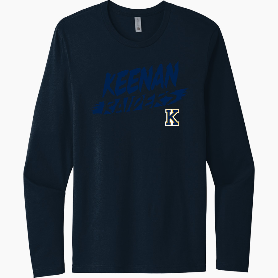 Keenan Raiders <span class="pdp-name-mascot">Keenan Raiders</span> Next Level Men's Cotton Long Sleeve T-Shirt