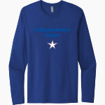INDEPENDENCE HIGH SCHOOL 76ERS <span class="pdp-name-mascot">INDEPENDENCE 76ERS</span> Next Level Men's Cotton Long Sleeve T-Shirt Front Thumbnail