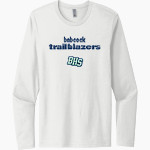 Babcock Trailblazers Next Level Men's Cotton Long Sleeve T-Shirt Front Thumbnail