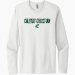 Calvary Christian Spartans <span class="pdp-name-mascot">Calvary Christian Spartans</span> Next Level Men's Cotton Long Sleeve T-Shirt Front Thumbnail