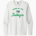 Babcock Trailblazers <span class="pdp-name-mascot">Babcock High School Trailblazers</span> Next Level Men's Cotton Long Sleeve T-Shirt Front Thumbnail