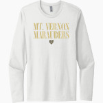 Mt Vernon Marauders Next Level Men's Cotton Long Sleeve T-Shirt Front Thumbnail