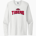 GROOM HIGH SCHOOL TIGERS <span class="pdp-name-mascot">GROOM TIGERS</span> Next Level Men's Cotton Long Sleeve T-Shirt Front Thumbnail
