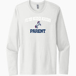 Fulton Science Academy Mustangs <span class="pdp-name-mascot">Fulton Science Academy Mustangs</span> Next Level Men's Cotton Long Sleeve T-Shirt Front Thumbnail