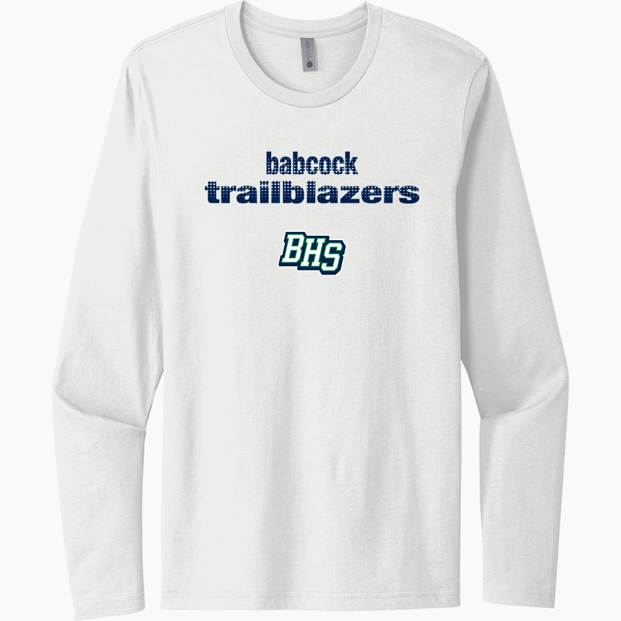 Babcock Trailblazers Next Level Men's Cotton Long Sleeve T-Shirt