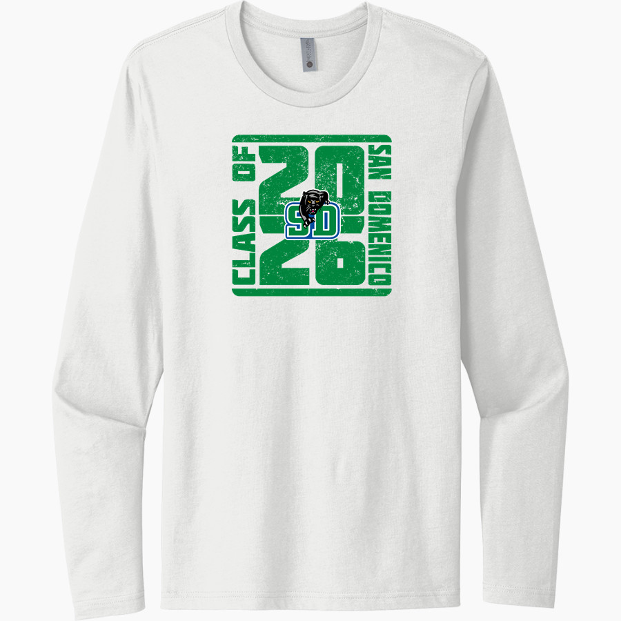 San Domenico Panthers <span class="pdp-name-mascot">San Domenico Panthers</span> Next Level Men's Cotton Long Sleeve T-Shirt