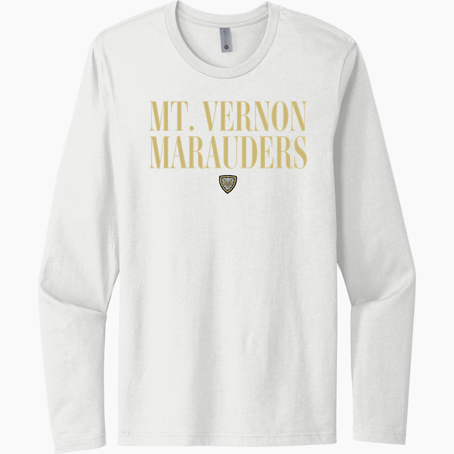 Mt Vernon Marauders Next Level Men's Cotton Long Sleeve T-Shirt