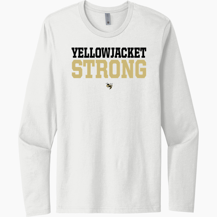 Walter R Johnson Yellowjackets <span class="pdp-name-mascot">Walter R Johnson Yellowjackets</span> Next Level Men's Cotton Long Sleeve T-Shirt