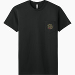 MILLBURY SR HIGH SCHOOL WOOLIES <span class="pdp-name-mascot">MILLBURY MEMORIAL WOOLIES</span> Next Level Apparel Men's Cotton Pocket Tee Front Thumbnail