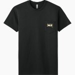 Avoca-Prattsburgh Titans <span class="pdp-name-mascot">Avoca-Prattsburgh</span> Next Level Apparel Men's Cotton Pocket Tee Front Thumbnail