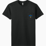 REED HIGH SCHOOL REED RAIDERS <span class="pdp-name-mascot">REED REED RAIDERS</span> Next Level Apparel Men's Cotton Pocket Tee Front Thumbnail
