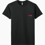SOUTH WESTERN SENIOR HIGH SCHOOL MUSTANGS <span class="pdp-name-mascot">SOUTH WESTERN MUSTANGS</span> Next Level Apparel Men's Cotton Pocket Tee Front Thumbnail