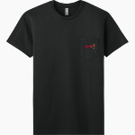 Fisher Cardinals <span class="pdp-name-mascot">Fisher Cardinals</span> Next Level Apparel Men's Cotton Pocket Tee Front Thumbnail