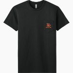 INDEPENDENCE HIGH SCHOOL BULLDOGS <span class="pdp-name-mascot">INDEPENDENCE BULLDOGS</span> Next Level Apparel Men's Cotton Pocket Tee Front Thumbnail