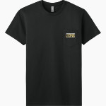 LEVERETTS CHAPEL HIGH SCHOOL LIONS <span class="pdp-name-mascot">LEVERETTS CHAPEL LIONS</span> Next Level Apparel Men's Cotton Pocket Tee Front Thumbnail