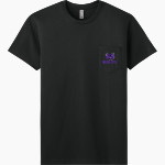 MUNCIE CENTRAL HIGH SCHOOL BEARCATS <span class="pdp-name-mascot">MUNCIE BEARCATS</span> Next Level Apparel Men's Cotton Pocket Tee Front Thumbnail