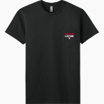 Grace College Lancers <span class="pdp-name-mascot">Grace College Lancers</span> Next Level Apparel Men's Cotton Pocket Tee Front Thumbnail