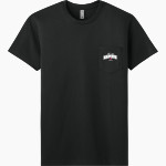Nova Knights Next Level Apparel Men's Cotton Pocket Tee Front Thumbnail