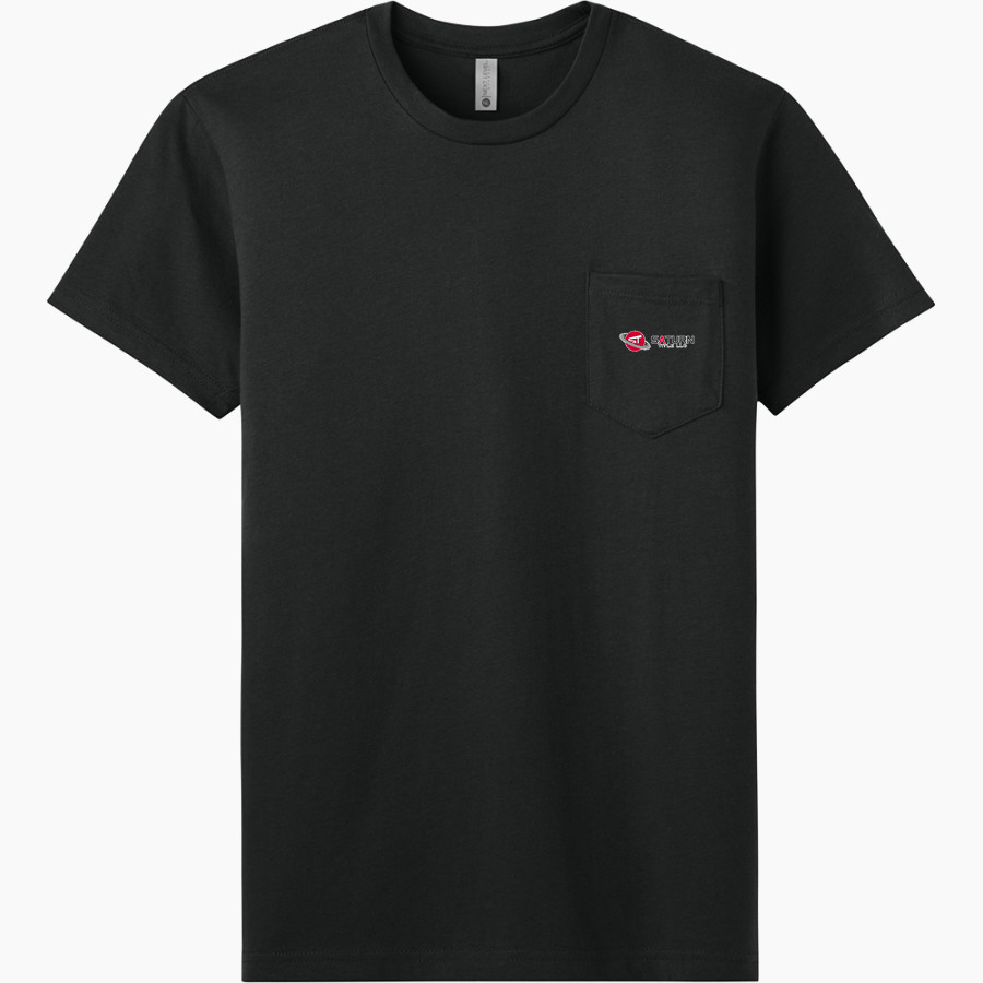 Saturn Title LLC Saturn Title <span class="pdp-name-mascot">Saturn Title LLC</span> Next Level Apparel Men's Cotton Pocket Tee