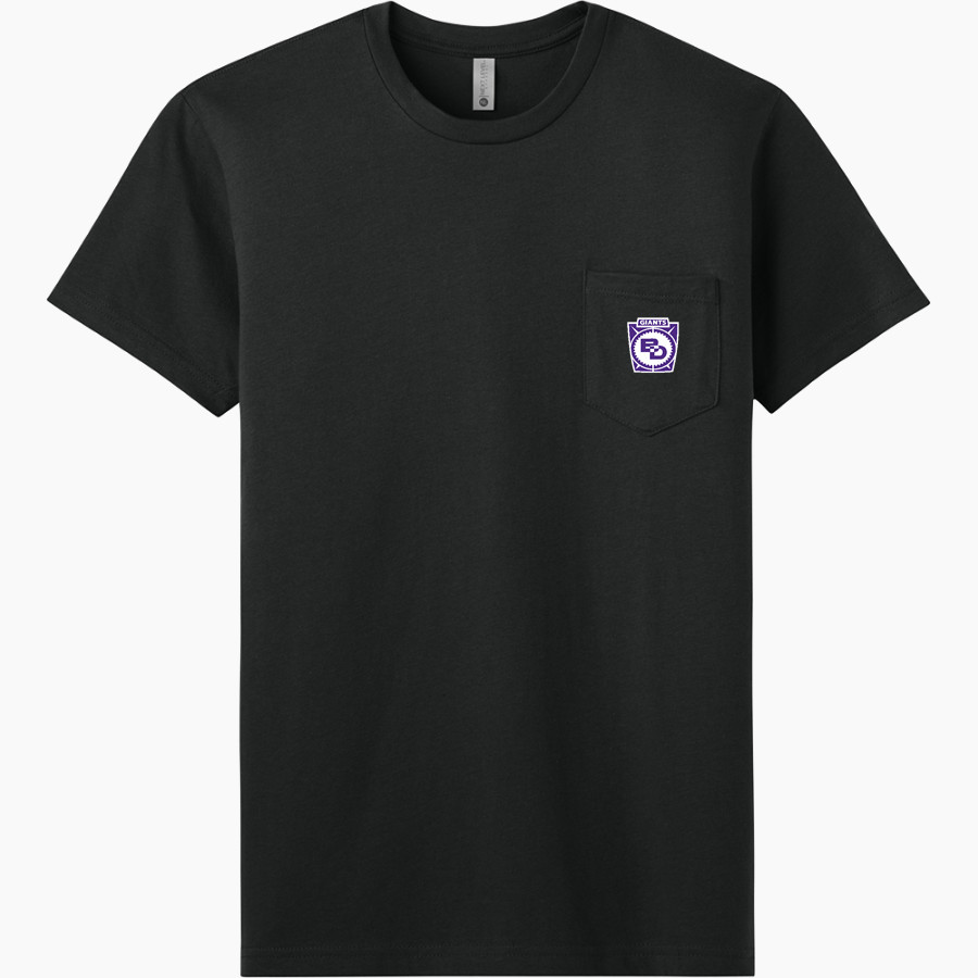 Ben Davis Giants Next Level Apparel Men's Cotton Pocket Tee