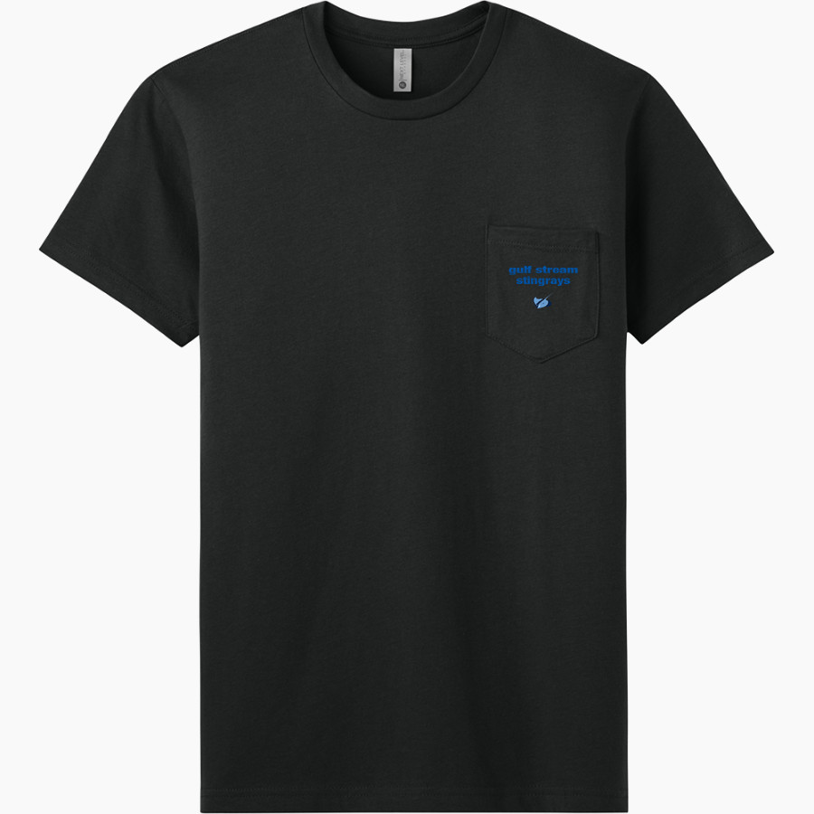 Gulf Stream Stingrays Next Level Apparel Men's Cotton Pocket Tee