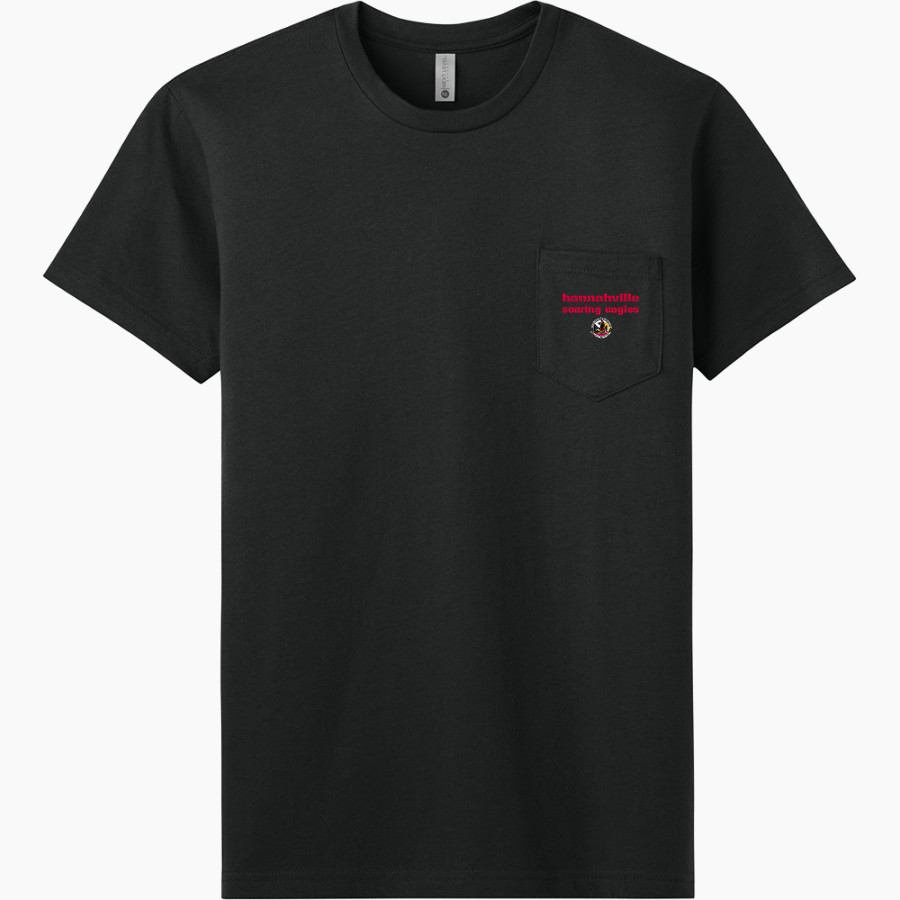 Hannahville Soaring Eagles <span class="pdp-name-mascot">Hannahville Indian School Eagles</span> Next Level Apparel Men's Cotton Pocket Tee