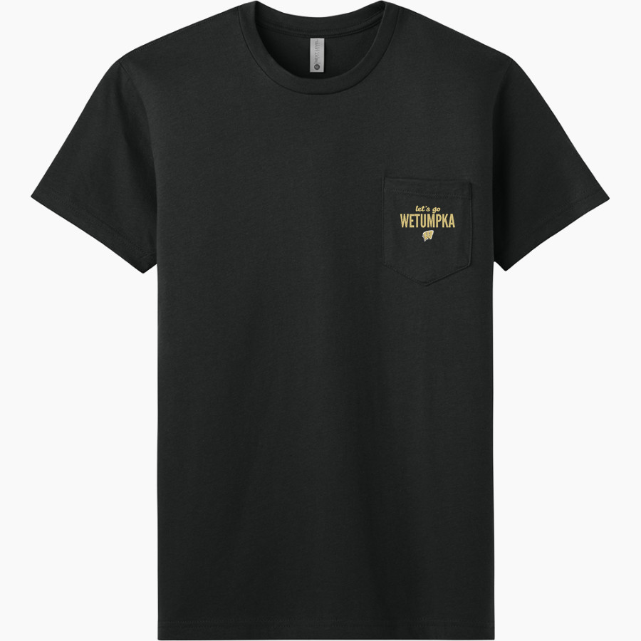 Wetumpka Indians Next Level Apparel Men's Cotton Pocket Tee