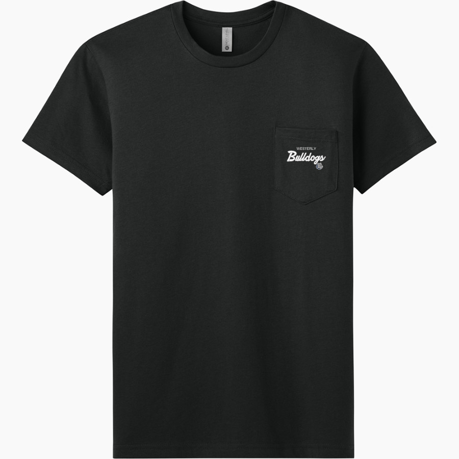 Westerly Bulldogs <span class="pdp-name-mascot">Westerly Bulldogs</span> Next Level Apparel Men's Cotton Pocket Tee