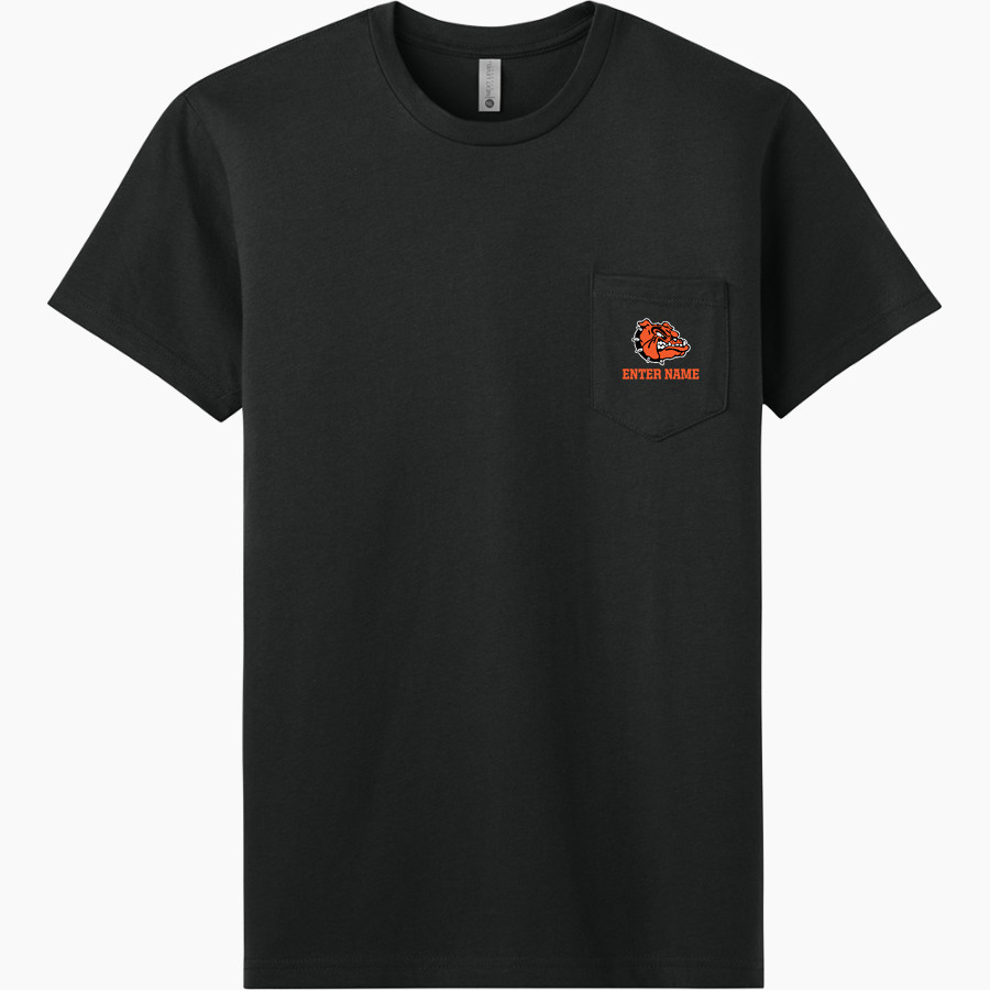 INDEPENDENCE HIGH SCHOOL BULLDOGS <span class="pdp-name-mascot">INDEPENDENCE BULLDOGS</span> Next Level Apparel Men's Cotton Pocket Tee