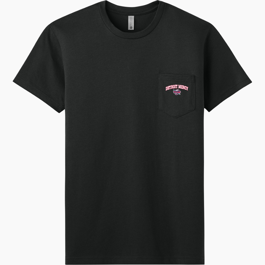 Detroit Mercy Titans Sideline Store <span class="pdp-name-mascot">UDM Titans</span> Next Level Apparel Men's Cotton Pocket Tee