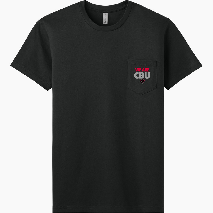 CBU Buccaneers <span class="pdp-name-mascot">Christian Brothers Buccaneers</span> Next Level Apparel Men's Cotton Pocket Tee