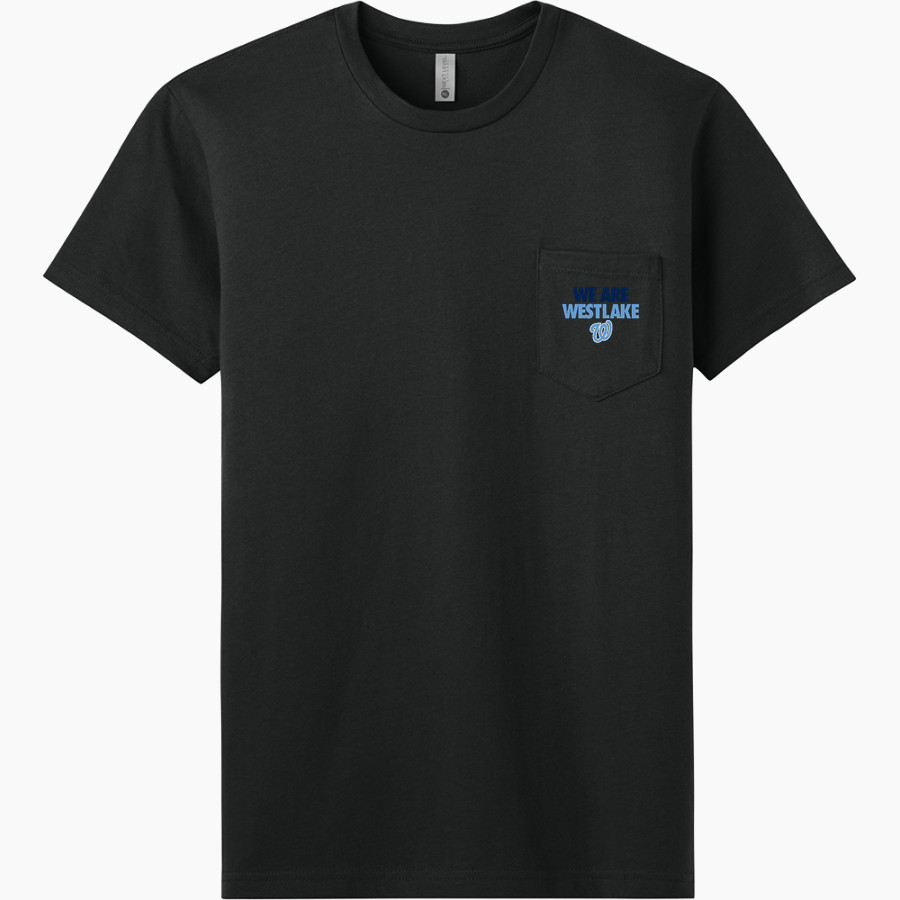 WESTLAKE HIGH SCHOOL THUNDER Next Level Apparel Men's Cotton Pocket Tee
