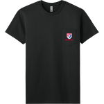 Plainfield Quakers <span class="pdp-name-mascot">Plainfield Quakers</span> Next Level Apparel Men's Cotton Pocket Tee Front Thumbnail