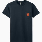Glenn Grizzlies <span class="pdp-name-mascot">Tom Glenn Grizzlies</span> Next Level Apparel Men's Cotton Pocket Tee Front Thumbnail