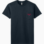 North Tonawanda Lumberjacks Next Level Apparel Men's Cotton Pocket Tee Front Thumbnail