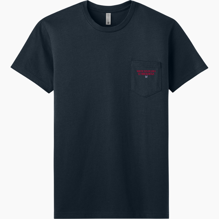 North Tonawanda Lumberjacks Next Level Apparel Men's Cotton Pocket Tee