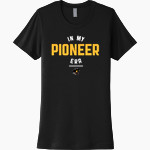 SIMI VALLEY HIGH SCHOOL PIONEERS Next Level Women's Cotton Tee Front Thumbnail
