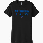 Mountainburg Dragons <span class="pdp-name-mascot">Mountainburg Dragons</span> Next Level Women's Cotton Tee Front Thumbnail