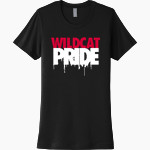 CARNEGIE HIGH SCHOOL WILDCATS <span class="pdp-name-mascot">CARNEGIE WILDCATS</span> Next Level Women's Cotton Tee Front Thumbnail
