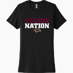 Scotts Valley Falcons Next Level Women's Cotton Tee Front Thumbnail