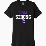 Cornell Rams <span class="pdp-name-mascot">Cornell Rams</span> Next Level Women's Cotton Tee Front Thumbnail