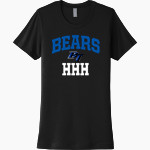 Bartram Trail Bears <span class="pdp-name-mascot">Bartram Trail Bears</span> Next Level Women's Cotton Tee Front Thumbnail