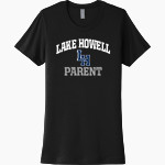 Lake Howell Silverhawks Next Level Women's Cotton Tee Front Thumbnail
